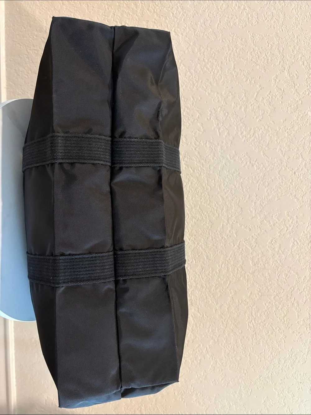 Dunhill Black Men’s Weekend Travel Tote Bag Nylon